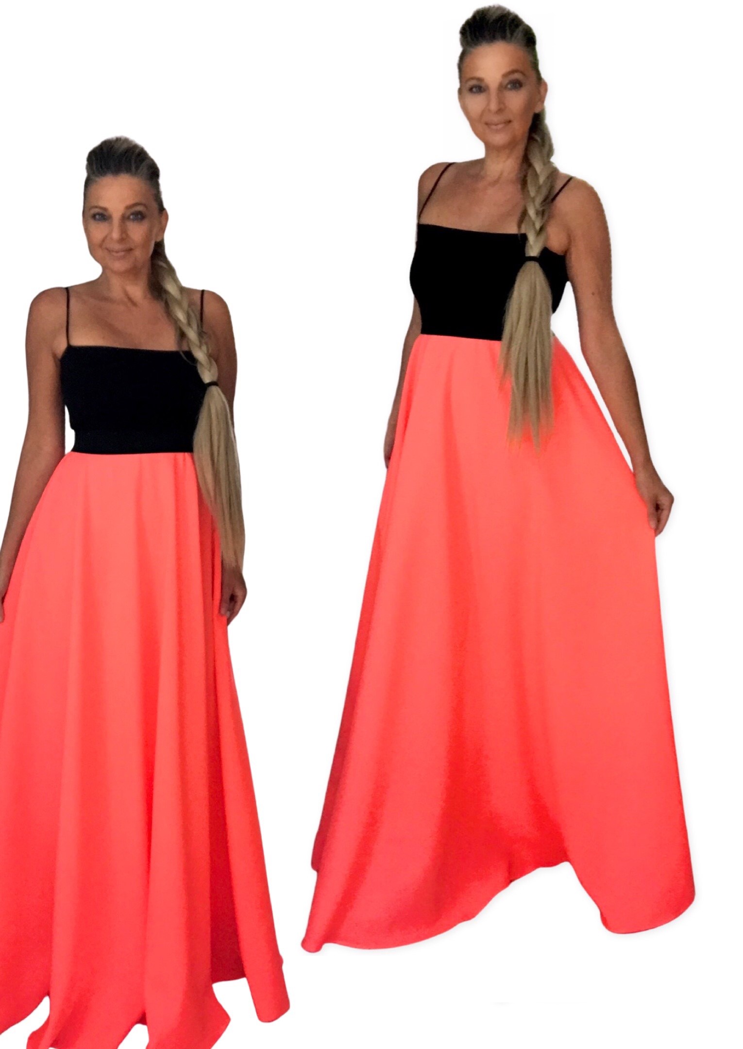 Dlouhé letn šaty BOROS DR-L-NEO03